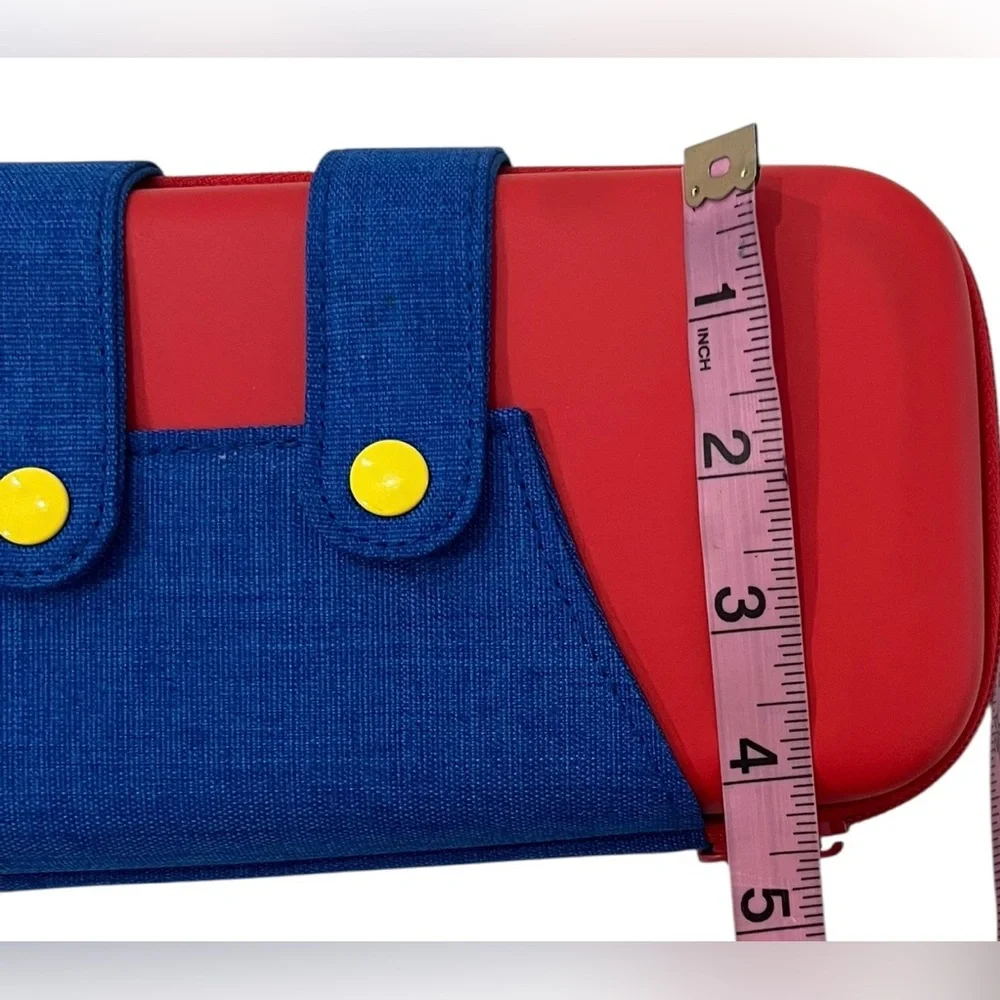 🤩 Mario Red & Blue Case for Nintendo Switch / OLED - Carrying Case - Travel Case